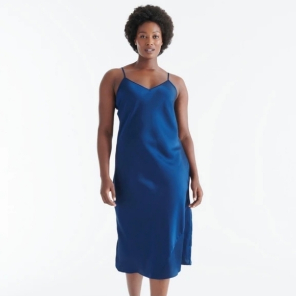 Knix Papaya Slip Dress Sapphire - Picture 1 of 10